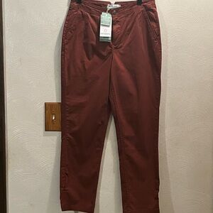 NWT Aventura Raleigh Pants. Size 8. Color is Brownnout.Sustainable Fabric!